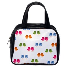 Pattern Birds Cute Classic Handbag (one Side) by Mariart