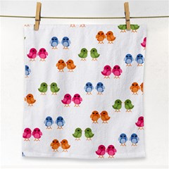 Pattern Birds Cute Face Towel by Mariart