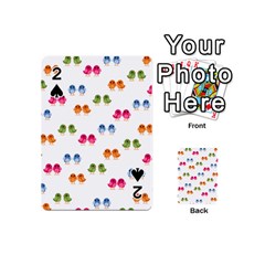 Pattern Birds Cute Playing Cards 54 (mini) by Mariart