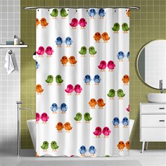 Pattern Birds Cute Shower Curtain 48  X 72  (small)  by Mariart