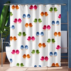 Pattern Birds Cute Shower Curtain 60  X 72  (medium)  by Mariart