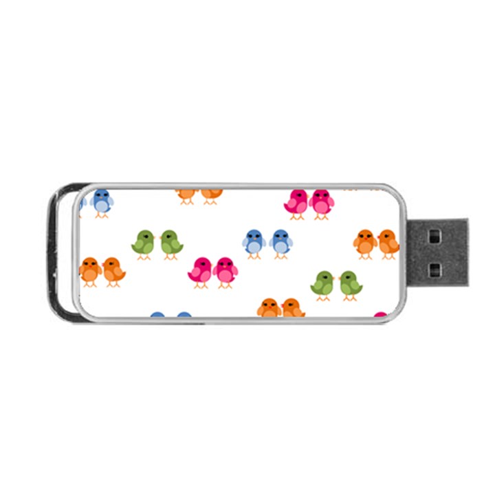 Pattern Birds Cute Portable USB Flash (Two Sides)