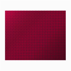 Red Black Pattern Background Small Glasses Cloth by Mariart