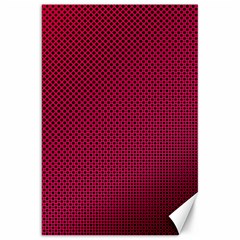 Red Black Pattern Background Canvas 20  X 30  by Mariart