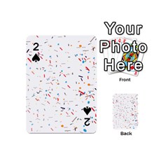 Ribbon Polka Playing Cards 54 (mini) by Mariart