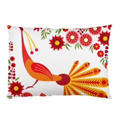 Peacock Pattern Pillow Case by Mariart