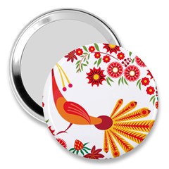 Peacock Pattern 3  Handbag Mirrors by Mariart