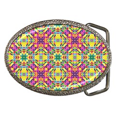 Triangle Mosaic Pattern Repeating Belt Buckles by Mariart