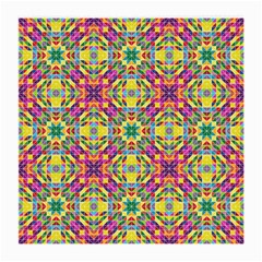 Triangle Mosaic Pattern Repeating Medium Glasses Cloth by Mariart