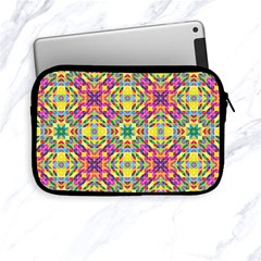 Triangle Mosaic Pattern Repeating Apple Ipad Mini Zipper Cases by Mariart