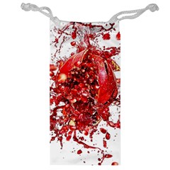 Red Pomegranate Fried Fruit Juice Jewelry Bag by Mariart