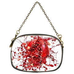 Red Pomegranate Fried Fruit Juice Chain Purse (one Side) by Mariart