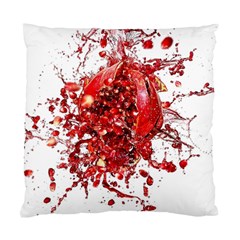 Red Pomegranate Fried Fruit Juice Standard Cushion Case (two Sides) by Mariart