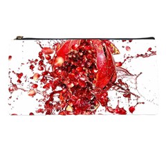 Red Pomegranate Fried Fruit Juice Pencil Cases by Mariart