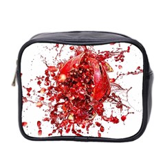 Red Pomegranate Fried Fruit Juice Mini Toiletries Bag (two Sides) by Mariart