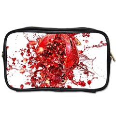 Red Pomegranate Fried Fruit Juice Toiletries Bag (one Side) by Mariart