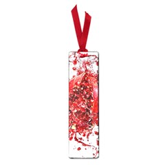 Red Pomegranate Fried Fruit Juice Small Book Marks by Mariart