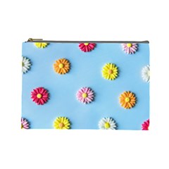 Daisy Cosmetic Bag (large) by WensdaiAmbrose