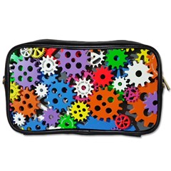 The Gears Are Turning Toiletries Bag (two Sides) by WensdaiAmbrose