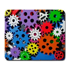 The Gears Are Turning Large Mousepads by WensdaiAmbrose