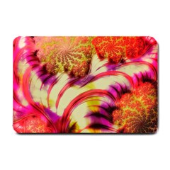 Fractal Mandelbrot Art Wallpaper Small Doormat  by Pakrebo