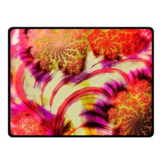 Fractal Mandelbrot Art Wallpaper Double Sided Fleece Blanket (small)  by Pakrebo