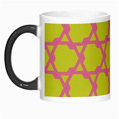 Pattern Background Structure Pink Morph Mugs by Pakrebo