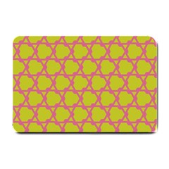 Pattern Background Structure Pink Small Doormat 