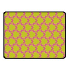 Pattern Background Structure Pink Double Sided Fleece Blanket (small)  by Pakrebo