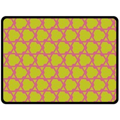 Pattern Background Structure Pink Double Sided Fleece Blanket (large)  by Pakrebo