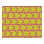 Pattern Background Structure Pink Double Sided Flano Blanket (Large)  80 x60  Blanket Front