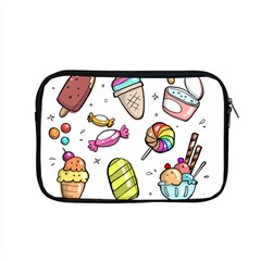 Doodle Cartoon Drawn Cone Food Apple Macbook Pro 15  Zipper Case by Pakrebo