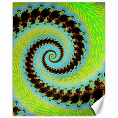 Fractal Julia Mandelbrot Art Canvas 11  X 14  by Pakrebo