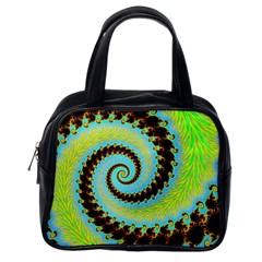 Fractal Julia Mandelbrot Art Classic Handbag (one Side) by Pakrebo