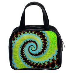 Fractal Julia Mandelbrot Art Classic Handbag (two Sides) by Pakrebo