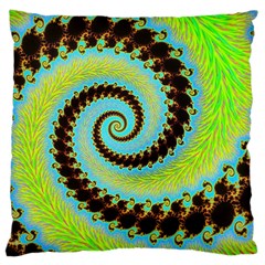 Fractal Julia Mandelbrot Art Large Cushion Case (one Side) by Pakrebo