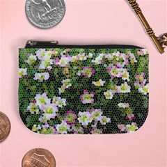 Mosaic Structure Pattern Background Mini Coin Purse by Pakrebo