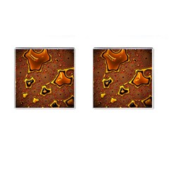 Fractal Julia Mandelbrot Art Cufflinks (square) by Pakrebo