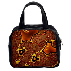 Fractal Julia Mandelbrot Art Classic Handbag (two Sides) by Pakrebo