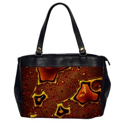 Fractal Julia Mandelbrot Art Oversize Office Handbag by Pakrebo