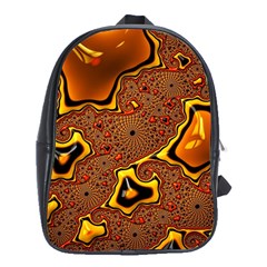 Fractal Julia Mandelbrot Art School Bag (xl) by Pakrebo