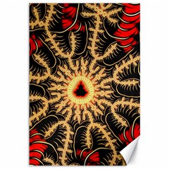 Fractal Julia Mandelbrot Art Canvas 12  X 18  by Pakrebo