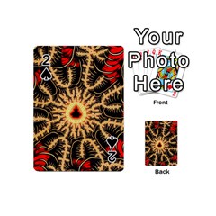 Fractal Julia Mandelbrot Art Playing Cards 54 (mini) by Pakrebo