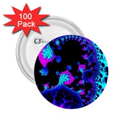 Fractal Pattern Spiral Abstract 2 25  Buttons (100 Pack)  by Pakrebo