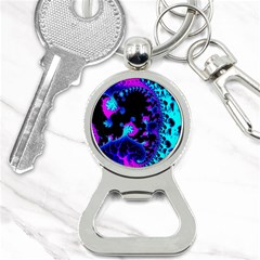 Fractal Pattern Spiral Abstract Bottle Opener Key Chains by Pakrebo