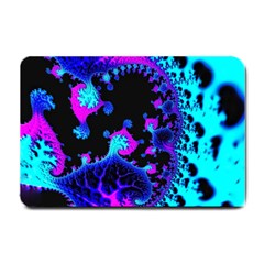 Fractal Pattern Spiral Abstract Small Doormat 