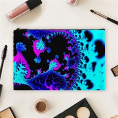 Fractal Pattern Spiral Abstract Cosmetic Bag (large) by Pakrebo