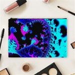 Fractal Pattern Spiral Abstract Cosmetic Bag (Large) Front