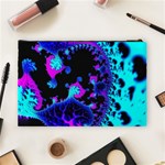 Fractal Pattern Spiral Abstract Cosmetic Bag (Large) Back