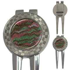 Pattern Structure Background Lines 3-in-1 Golf Divots by Pakrebo